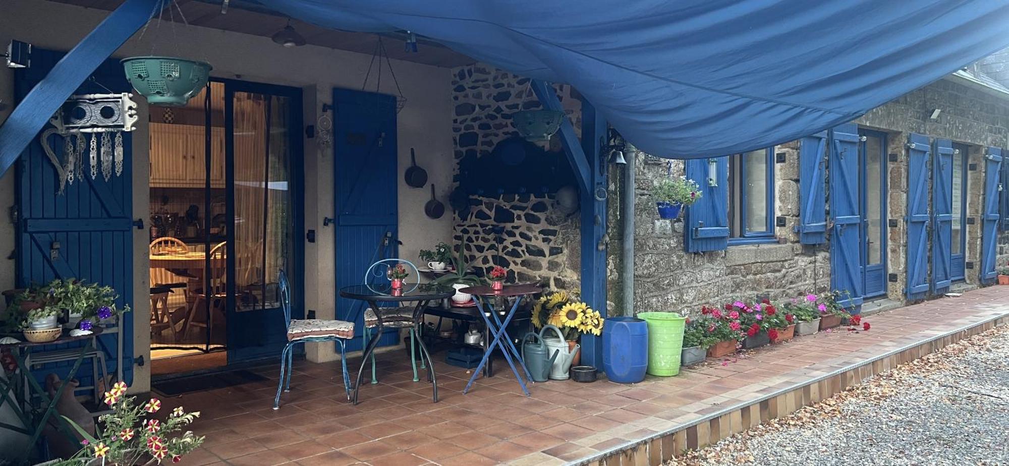 Double & Family Rooms In Tranquility In Blue Saint-Mars-sur-la-Futaie Dış mekan fotoğraf